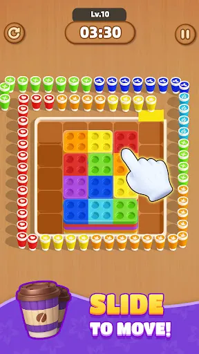 Coffee Sort - Block Jam Puzzle | Games | XWorld