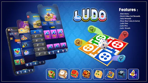 Friendly Ludo Club・Ludo Dice | Permainan | XWorld