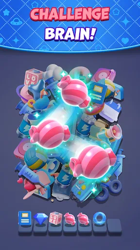 Tile Match With 3D Toys | Permainan | XWorld