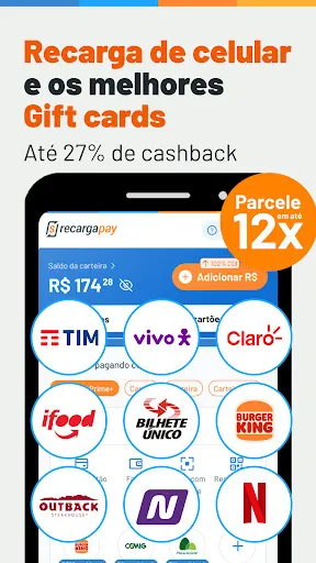 RecargaPay: Pix Cartão e Conta | Jogos | XWorld