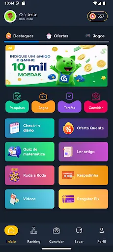 Graninha - Ganhar Pix em Casa | Jogos | XWorld