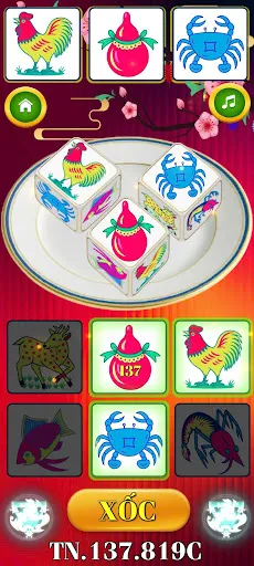 Bau Cua 8D | เกม | XWorld