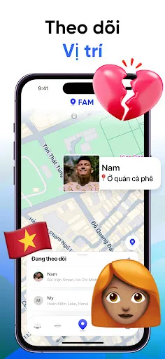 FAM: Trình Theo Dõi Gia Đình | Games | XWorld