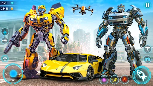 Robot Transform Fight Game 3D | เกม | XWorld