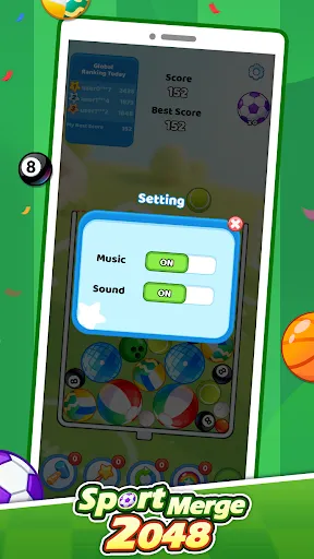 Sport Merge 2048 | Permainan | XWorld