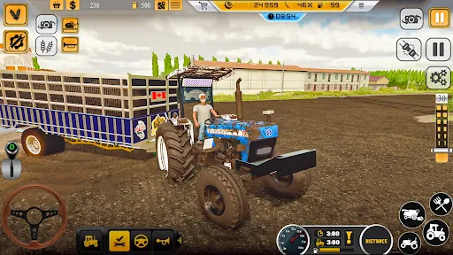 คนขับรถแทรกเตอร์อินเดีย 3d | เกม | XWorld