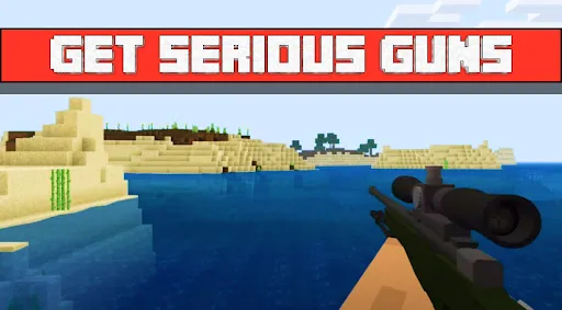 Mc Gun Mod for Minecraft PE | 游戏 | XWorld
