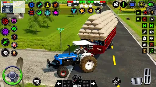 Indian Tractor Farming Games | Permainan | XWorld