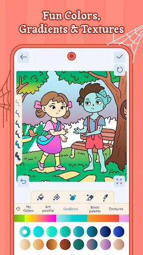 Boo Coloring Book: Cozy Horror | Games | XWorld