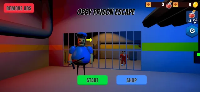 Obby Prison Escape | Permainan | XWorld