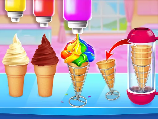 Ice Cream Cone-Ice Cream Games | Games | XWorld