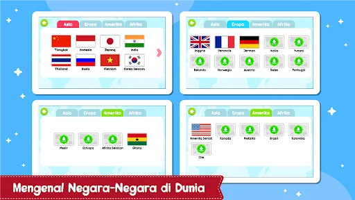 Ensiklopedia Negara untuk Anak | Permainan | XWorld