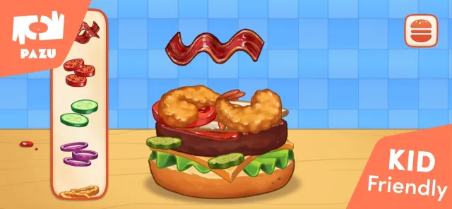 Burger Maker Kids Cooking Game | Games | XWorld