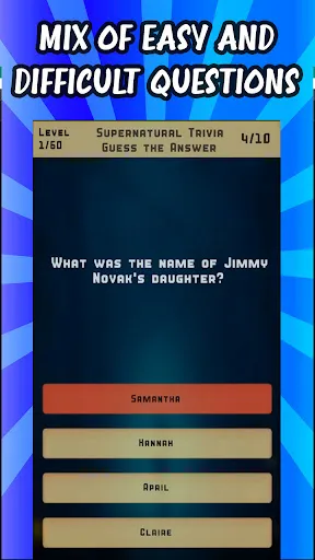 Supernatural Trivia Quiz | Jogos | XWorld