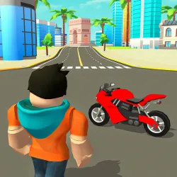 XWorld | Обби-байк, паркур