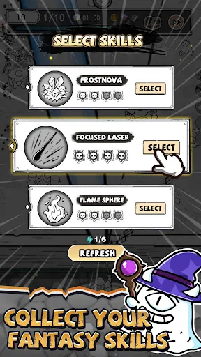 Doodle Magic: Wizard vs Slime | Permainan | XWorld