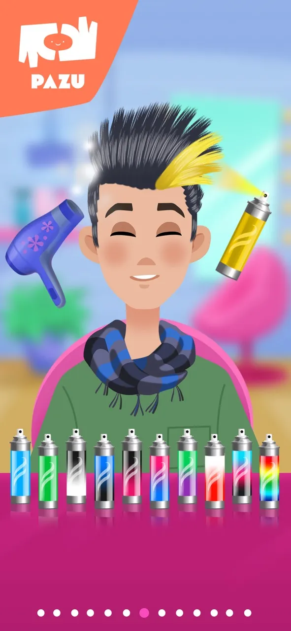 Girls Hair Salon | 游戏 | XWorld