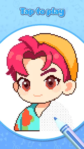 Pixel by Color: Pixel Art | Games | XWorld