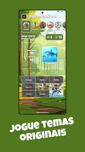 Bingo Temático | Jogos | XWorld