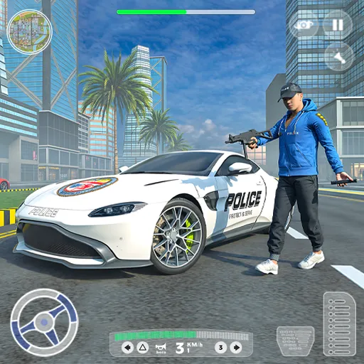 US Police Cop Car Simulator | 游戏 | XWorld