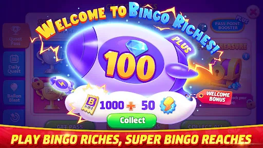 Bingo Riches - BINGO game | Games | XWorld