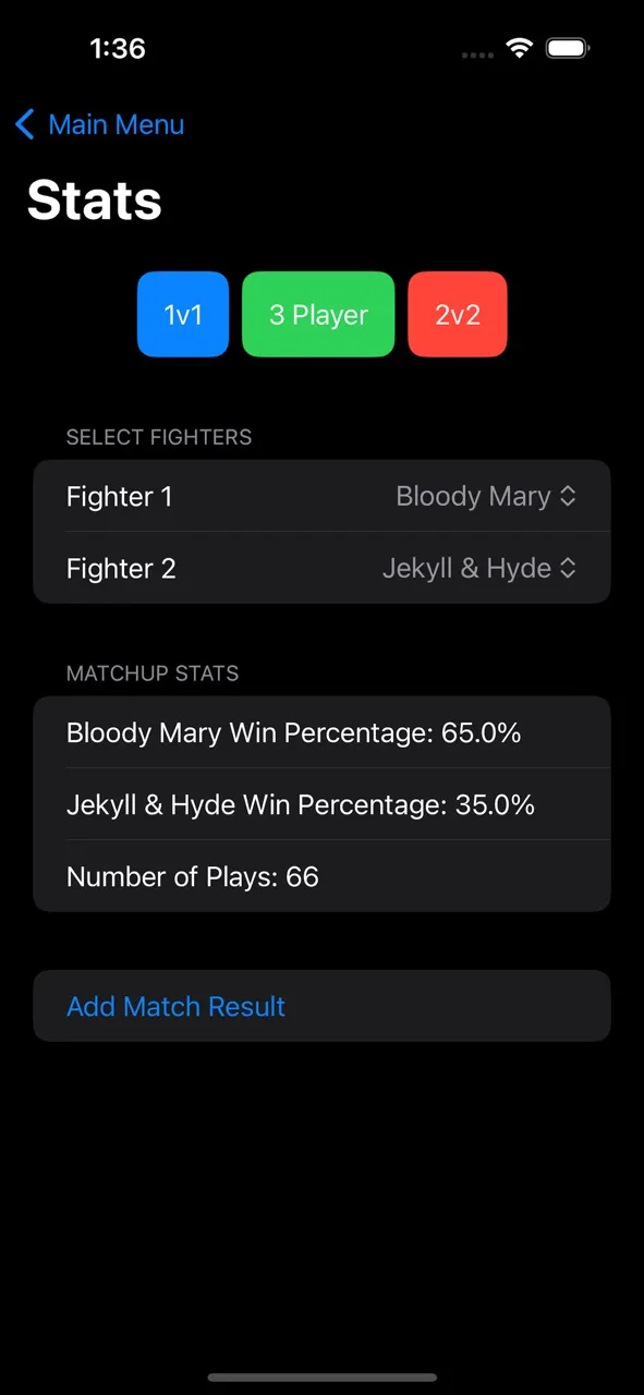 Unmatched Matcher | Игры | XWorld