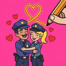 XWorld | Draw Happy Police: Save all