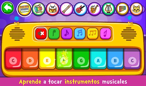 Piano Niños Música y Canciones | juego | XWorld