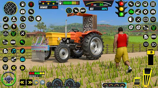 tractor simulator game farm 3d | Игры | XWorld