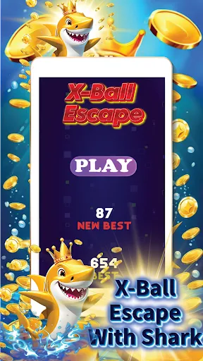 X-Ball Escape With Shark | Jogos | XWorld