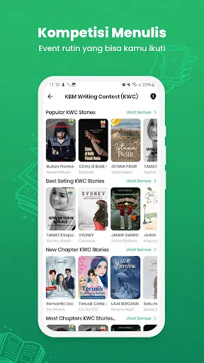 KBM App - Baca Novel dan Buku | Permainan | XWorld