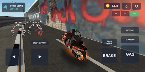 Drag Bike 201m Sunmori | Permainan | XWorld Drag Bike 201m Sunmori | Permainan | XWorld