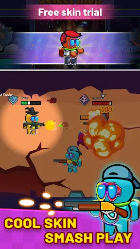 Pixel Space Gunfight World | Permainan | XWorld