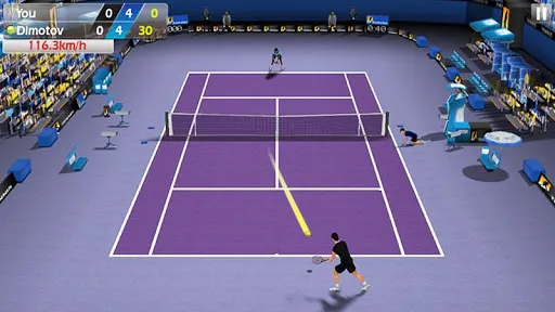 Dedo Tenis 3D - Tennis | juego | XWorld