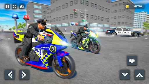 Game Balap Stunt Sepeda Polisi | Permainan | XWorld