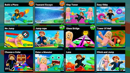 Mini Games: Obby Challenge | Permainan | XWorld