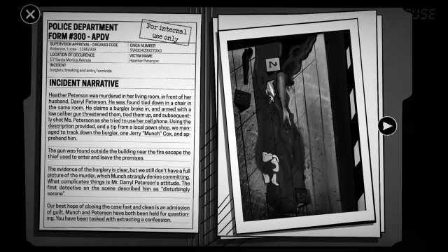 Interrogation: Deceived | juego | XWorld