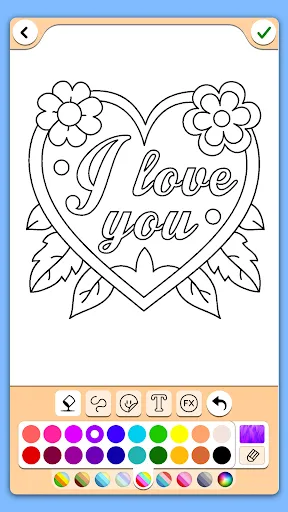 Valentines love coloring book | Games | XWorld Valentines love coloring book | Games | XWorld