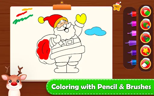 Christmas Coloring Book Games | เกม | XWorld