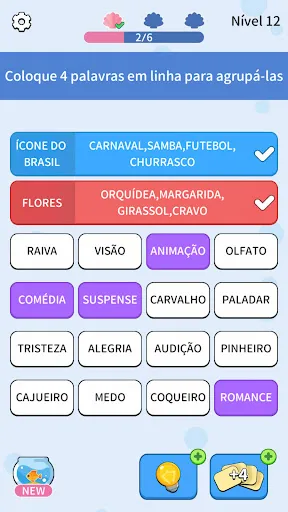 Associa Palavras: Association | Jogos | XWorld