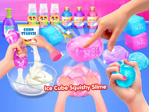 Dumpling Squishy Glitter Slime | Игры | XWorld