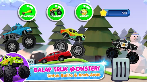 Monster Trucks Game for Kids 2 | Permainan | XWorld