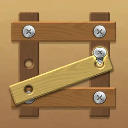 XWorld | Wood Nuts & Bolts Screw Puzzle