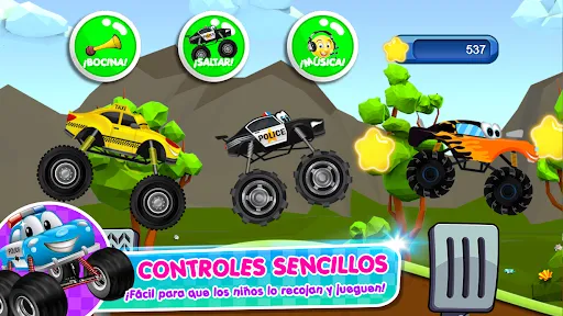 Monster Trucks Game for Kids 2 | juego | XWorld