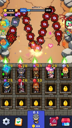 Merge Heroes: Number Snake | Permainan | XWorld