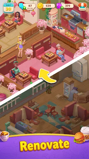 Merge Bistro™ Cook & Decor | Games | XWorld