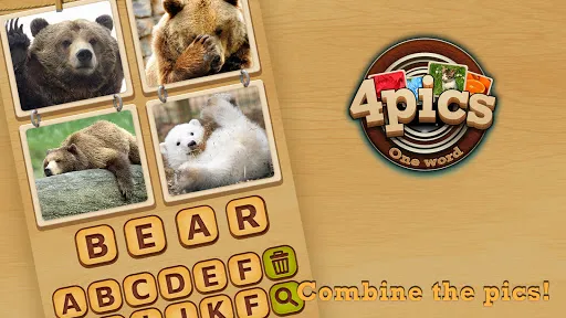 4 Pics Puzzle: Guess 1 Word | Games | XWorld