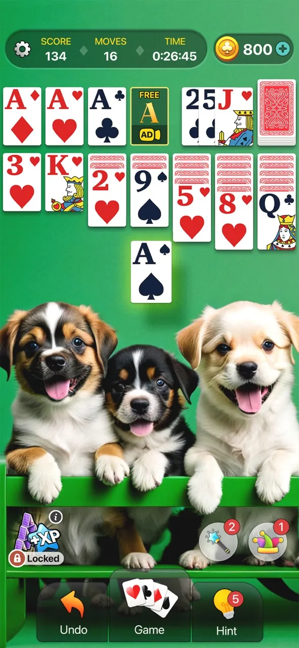 Klondike Solitaire- Card Games | Games | XWorld