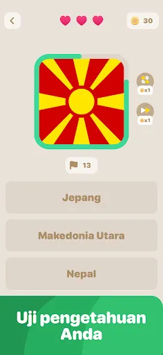 Flag Quest: Kuis Tebak Bendera | Permainan | XWorld