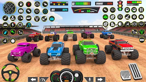 Demolition Monster Truck Games | Игры | XWorld